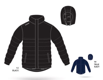 КУРТКА МУЖСКАЯ CCM TEAM QUILTED WINTER JACKET AD SR