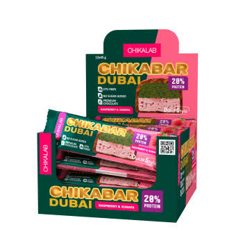 БАТОНЧИК ГЛАЗИРОВАННЫЙ CHIKALAB 45g