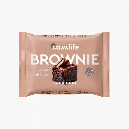ПРОТЕИНОВЫЙ БРАУНИ R.A.W.LIFE BROWNIE 40g
