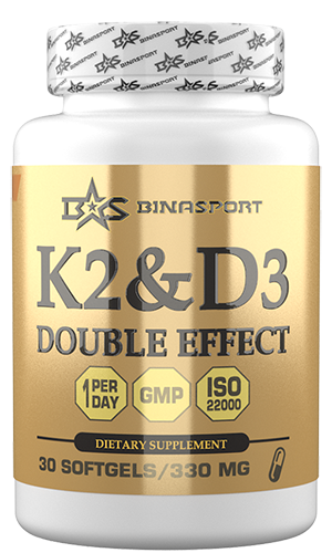 ВИТАМИНЫ BS K2&D3 DUBLE EFFECT 30кап.