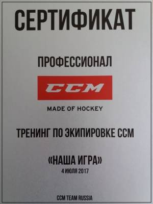 «Один Хоккей» – Участник всероссийского тренинга компании ССМ