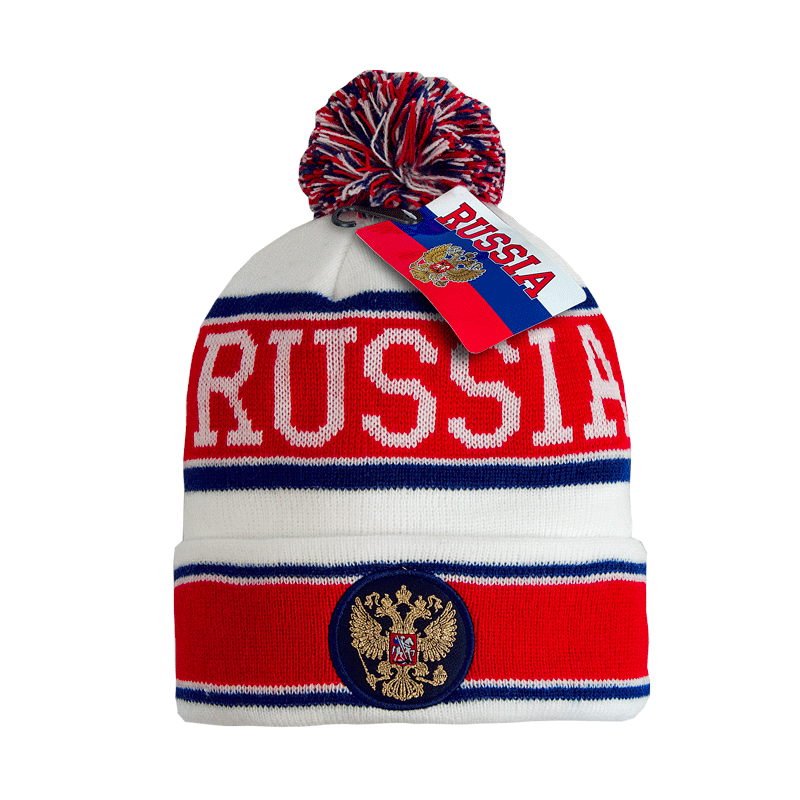 Шапки. Шапка с гербом. Российские шапочки. Российские шапочки. Шапка с помпоном россия.