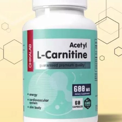 ВИТАМИНЫ И МИНЕРАЛЫ CHIKALAB L-CARNITINE 60кап.