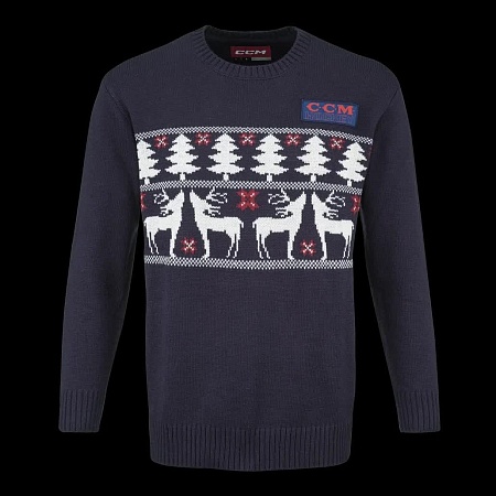 ТОЛСТОВКА CCM HOLIDAY UGLY SWEATER AD SR