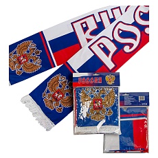 ШАРФ ATRIBUTIKA & CLUB "РОССИЯ" 05005 сувенирный