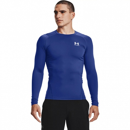 БЕЛЬЕ ФУТБОЛКА ДЛИННЫЙ РУКАВ UNDER ARMOUR HG COMP SR 1361524-400
