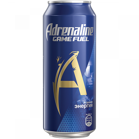 НАПИТОК ЭНЕРГЕТИЧЕСКИЙ ADRENALINE RUSH GAME FUEL 449ml