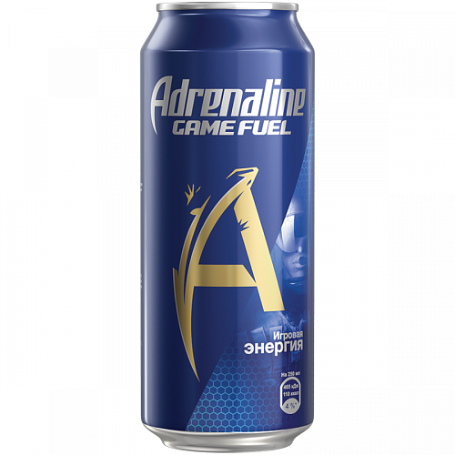НАПИТОК ЭНЕРГЕТИЧЕСКИЙ ADRENALINE RUSH GAME FUEL 449ml