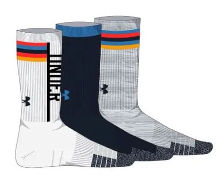 НОСКИ UNDER ARMOUR HEATGEAR NOVELTY CREW SR 1362046-100