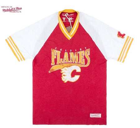  MITCHELL&NESS DELAYED WHISTLE CALGARY FLAMES SR MN-DWHISTL-3461