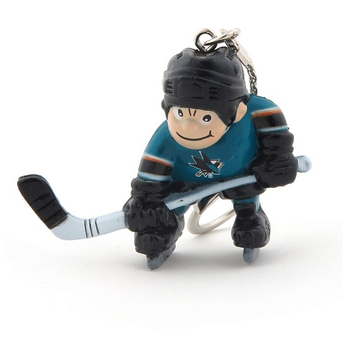 БРЕЛОК ХОККЕИСТ КЛУБНЫЙ ПЛАСТИКОВЫЙ NHL