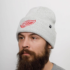 ШАПКА 47 BRAND NHL DETROIT RED WINGS SR H-BRNFZ05ACE-GY