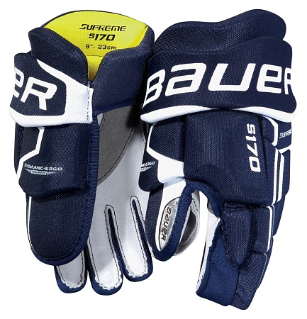 ПЕРЧАТКИ ХОККЕЙНЫЕ BAUER SUPREME S170 YTH