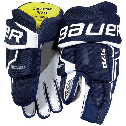 ПЕРЧАТКИ ХОККЕЙНЫЕ BAUER SUPREME S170 YTH