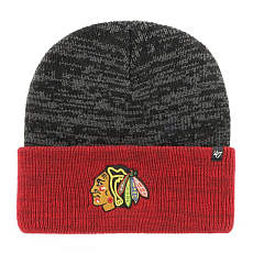 ШАПКА 47 BRAND NHL CHICAGO BLACKHAWKS SR H-TTBFZ04ACE-BK