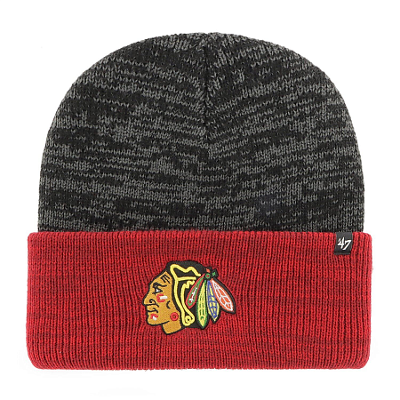 ШАПКА 47 BRAND NHL CHICAGO BLACKHAWKS SR H-TTBFZ04ACE-BK
