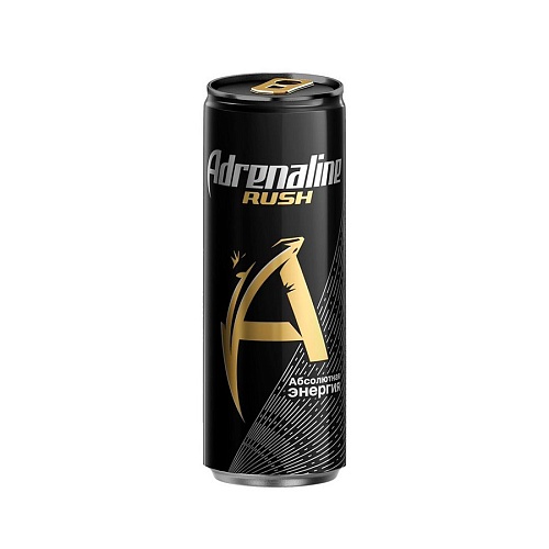 НАПИТОК ЭНЕРГЕТИЧЕСКИЙ ADRENALINE RUSH 250ml