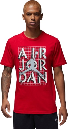 ФУТБОЛКА NIKE Air Jordan Brand Jumpman Stack SS Crew SR FN5978-687