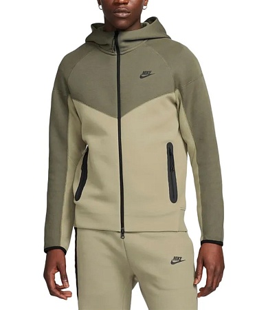 ТОЛСТОВКА NIKE M NK TCH FLC FZ WR HOODIE SR FB7921-276