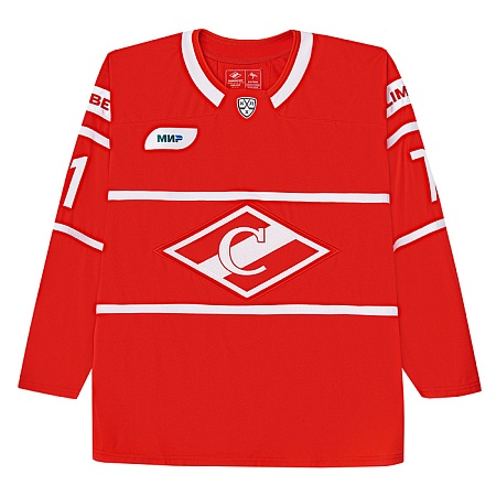 МАЙКА ХОККЕЙНАЯ ХК СПАРТАК 2023/24 KOVALCHUK № 71 SR