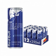 НАПИТОК ЭНЕРГЕТИЧЕСКИЙ RED BULL THE BLUE EDITION 250мл