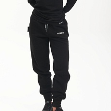 БРЮКИ IN HOCKEY WINTER COLLECTION 2024-2025 SR (ЧЕРНЫЙ С БЕЛОЙ ВЫШИВКОЙ)