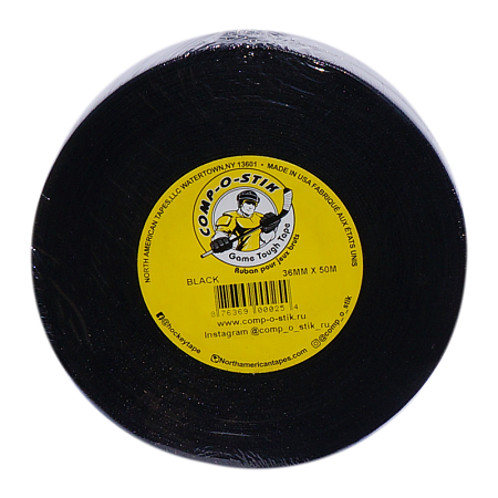ЛЕНТА Д/КЛЮШЕК COMP-O-STIK 36мм-50м черный