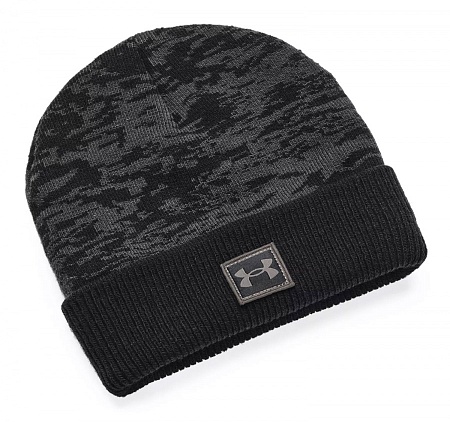 ШАПКА UNDER ARMOUR GRAPHIC KNIT BEANIE JR 1365939-001
