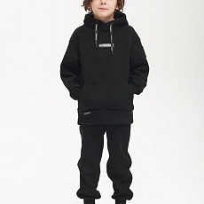 БРЮКИ IN HOCKEY WINTER COLLECTION 2024-2025 JR (ЧЕРНЫЙ С БЕЛОЙ ВЫШИВКОЙ)