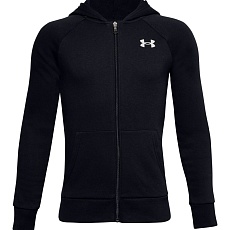 ТОЛСТОВКА UNDER ARMOUR RIVAL COTTON FULL ZIP JR 1357613-001