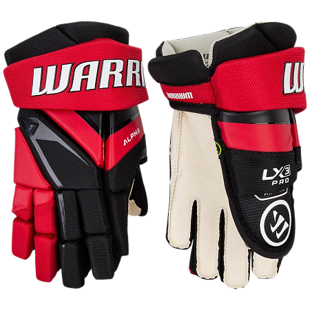 ПЕРЧАТКИ ХОККЕЙНЫЕ WARRIOR ALPHA LX3 PRO YTH