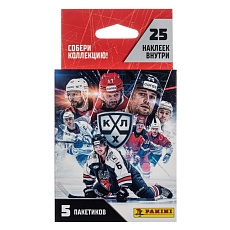 БЛИСТЕР С НАКЛЕЙКАМИ PANINI КХЛ 17 СЕЗОН 2024/2025 (25 НАКЛЕЕК)
