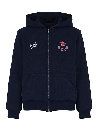 ТОЛСТОВКА UNIFORMA ONLINE ХК ЦСКА НА МОЛНИИ УТЕПЛЕННАЯ JR