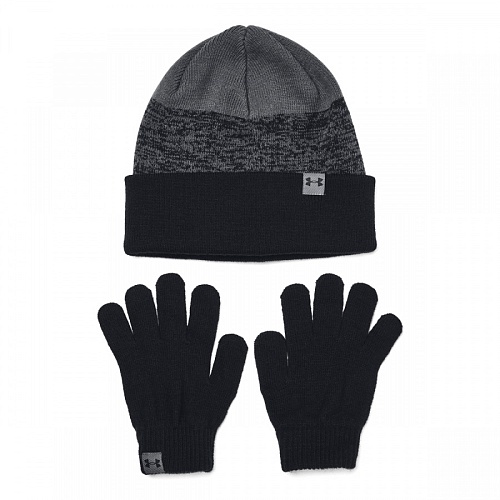 ШАПКА UNDER ARMOUR B's Beanie & Glove Combo SR 1380012-001