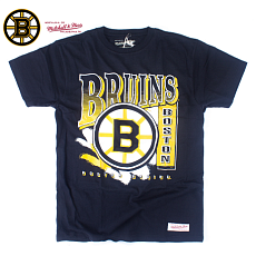 ФУТБОЛКА MITCHELL&NESS MARQUEE TRADITIONAL BOSTON BRUINS SR MN-4014