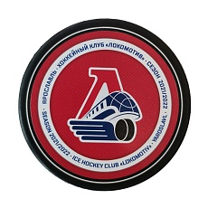 ШАЙБА СУВЕНИРНАЯ ЛОКОМОТИВ "КРАСНАЯ"