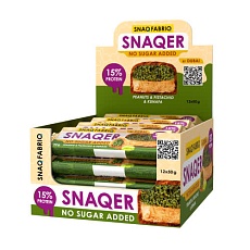 БАТОНЧИК ГЛАЗИРОВАННЫЙ SNAQ FABRIQ SNAQER 50g
