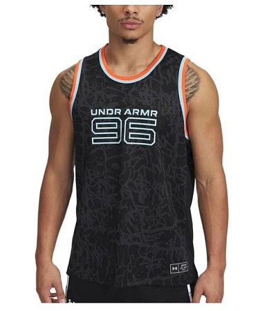 ФУТБОЛКА UNDER ARMOUR Zone Pro Mesh Tank Printed 6000369-001