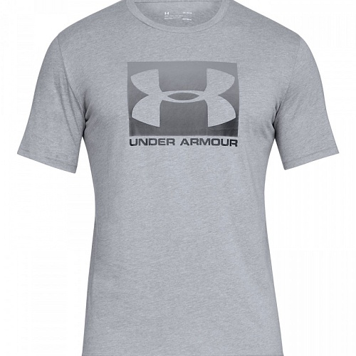 ФУТБОЛКА UNDER ARMOUR BOXED SPORTSTYLE GRAPHIC CHARGED COTTON SR 1329581-035
