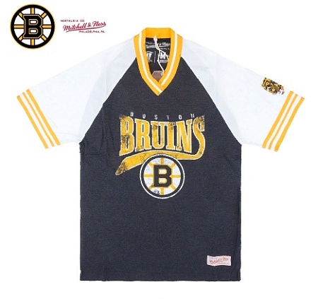 ФУТБОЛКА MITCHELL&NESS DELAYED WHISTLE BOSTON BRUINS SR MN-DWHISTL-3461