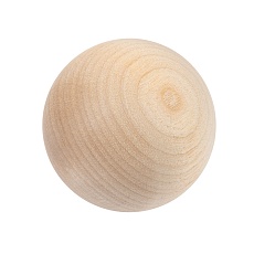 МЯЧ ХОККЕЙНЫЙ BLUESPORTS ДЕРЕВЯННЫЙ 50MM