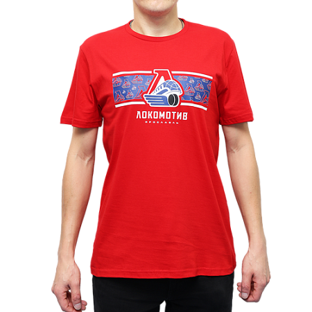 ФУТБОЛКА "ЛОКОМОТИВ-ЯРОСЛАВЛЬ" красная JR