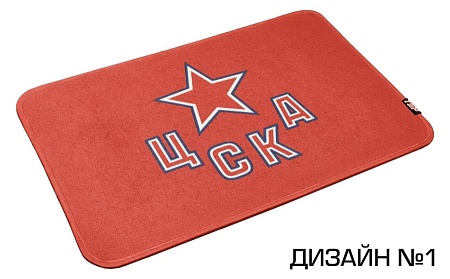 КОВРИК ДЛЯ КОНЬКОВ TSP ХК ЦСКА ДИЗАЙН №1