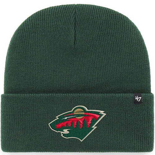 ШАПКА 47 BRAND NHL MINNESOTA WILD SR H-HYMKR29ACE-DG