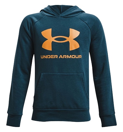 ТОЛСТОВКА UNDER ARMOUR RIVAL FLEECE HOODIE JR 1357585-413