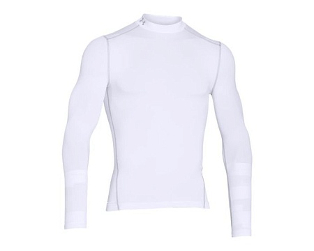 БЕЛЬЕ ФУТБОЛКА ДЛИННЫЙ РУКАВ UNDER ARMOUR COLDGEAR COMPRESSION MOCK LS SR 1265648-100