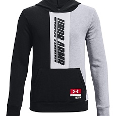 ТОЛСТОВКА UNDER ARMOUR BOYS BASELINE HOODIE JR 1366553-001