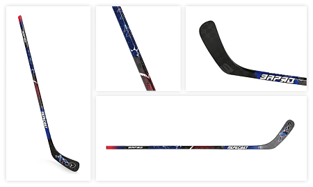 КЛЮШКА ХОККЕЙНАЯ ЗАРЯД A50 "BY Unvrs Пересвет" JR