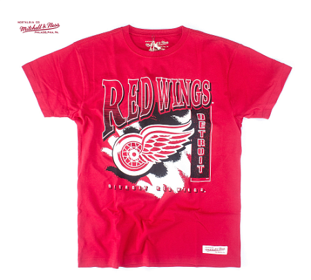 ФУТБОЛКА MITCHELL&NESS MARQUEE TRADITIONAL DETROIT RED WINGS SR MN-4014