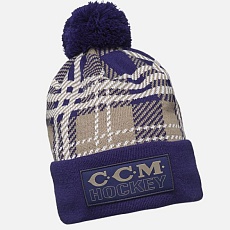 ШАПКА CCM HOLIDAY POM KNIT A AD